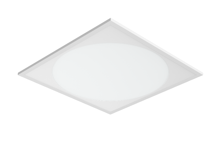 CARUM ROUND 3.0 panel 595x595mm 36W, TW 2700~6500K, Hvid, Uden driver (900mA)
