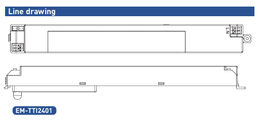 TRIPOLI FLEX V3 nødmodul 2W, 3H, *2 års garanti