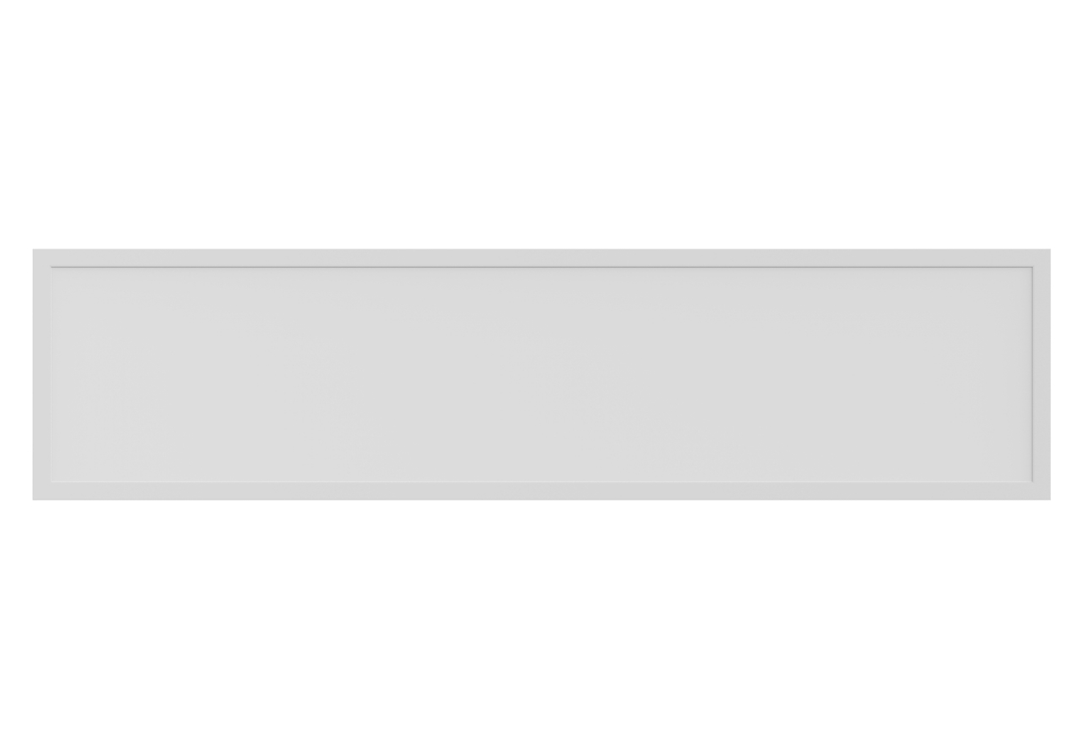 SORBUS backlit panel 295x1195mm, 30W, 3000K, Hvid, IP54, Uden driver (800mA 36VDC)