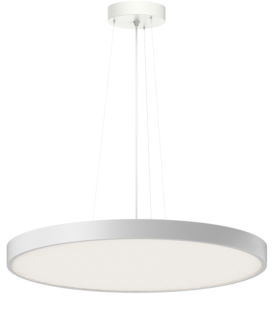 TWILIGHT 40W, 4000K, DALI/PUSH, Ø600mm, Hvid, Påbyg