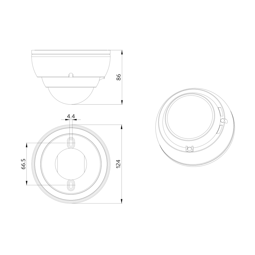 BEG Tilstedeværelsessensor DALI - Multicast - PD4-M-HCL2-P - Påbygning - HCL (Human Centric belysning / Døgnrytme)