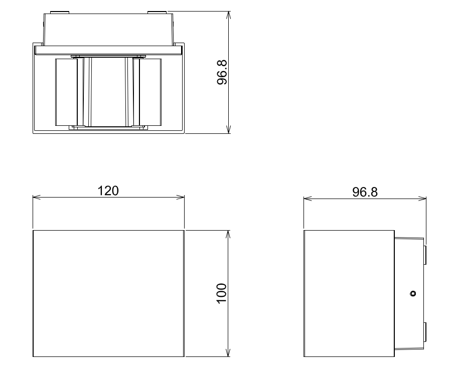 ARNO Væglampe up/down,  10W, 3000K, 15°~120°, IP65, Sort