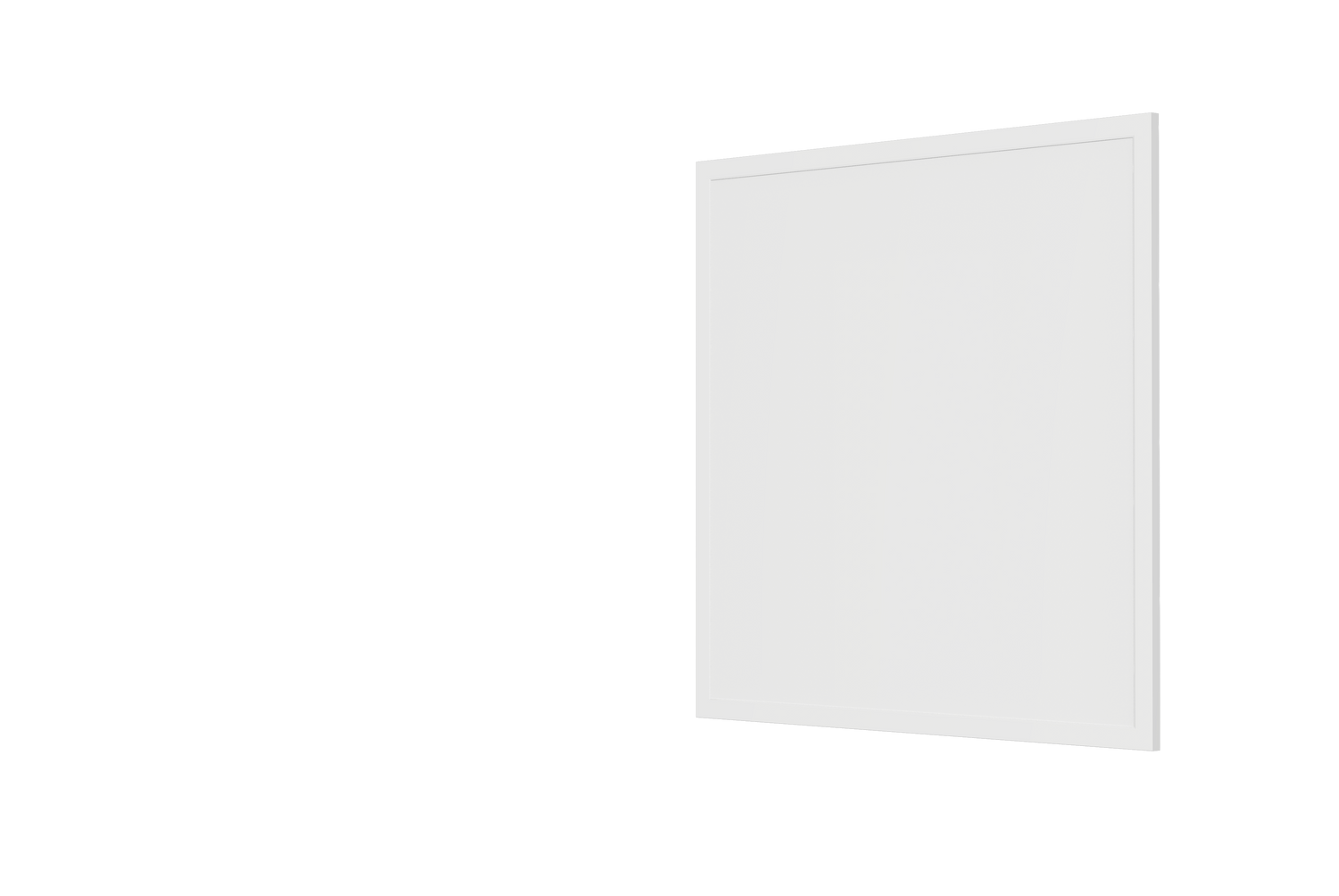 SORBUS backlit panel 595x595mm, 30W, 4000K, Hvid, Uden driver (800mA 36VDC)