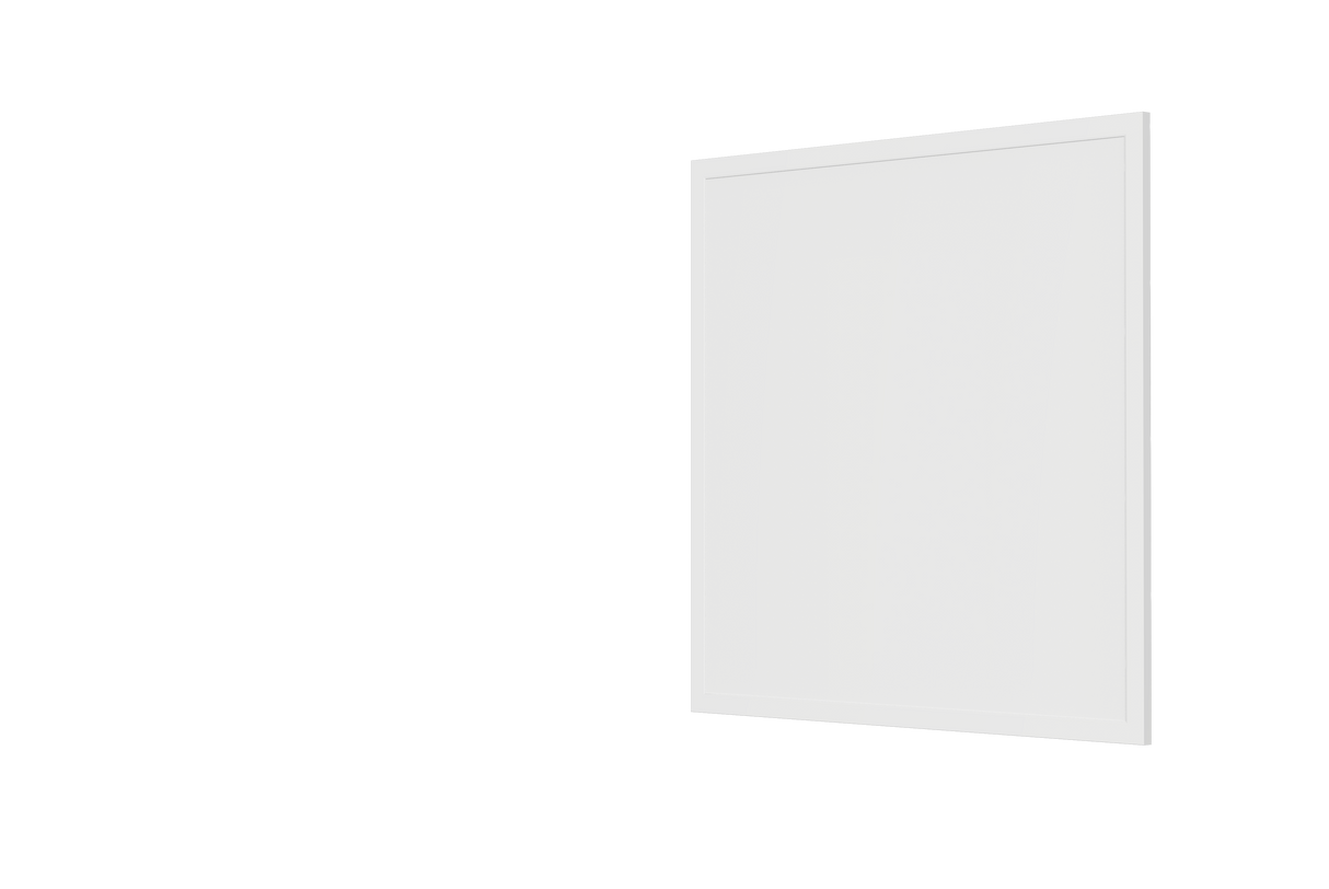 SORBUS backlit panel 595x595mm, 30W, 3000K, Hvid, IP54, Uden driver (800mA 36VDC)