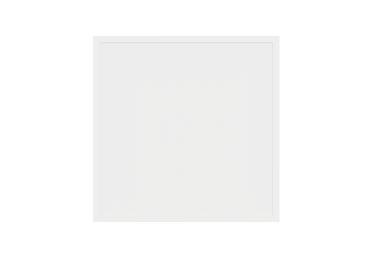 SORBUS backlit panel 595x595mm, 30W, 3000K, Hvid, IP54, Uden driver (800mA 36VDC)