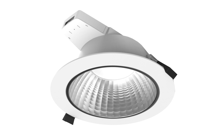 Downlight DT 18W, 3000/4000/5700K, DALI, CRI90, Hvid