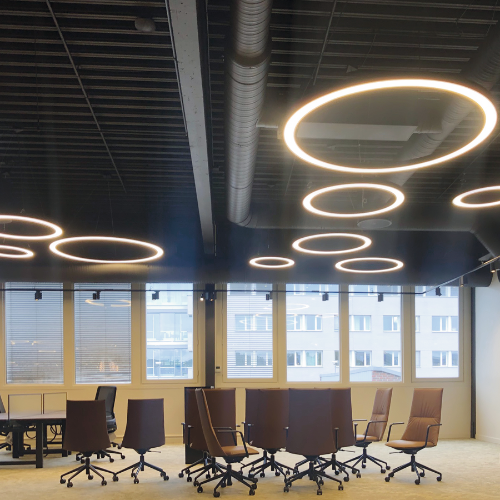 SALVIA RING DI 43W, 3000K, DALI, Ø800mm, Hvid