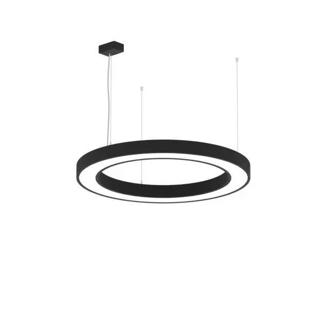 SALVIA RING DI 43W, 3000K, DALI, Ø800mm, Sort