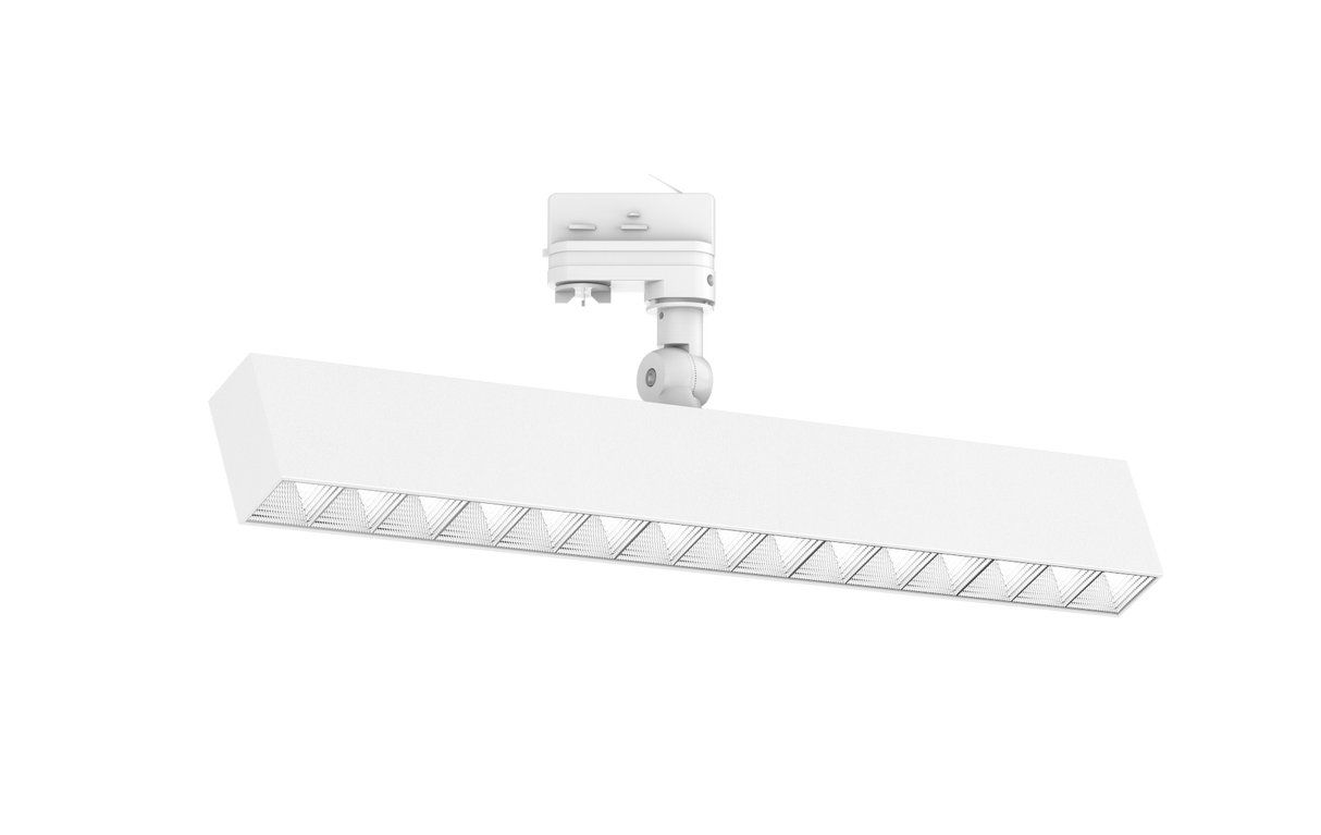 HEDERA 37W, 3000K, 60°, Hvid, 3-faset