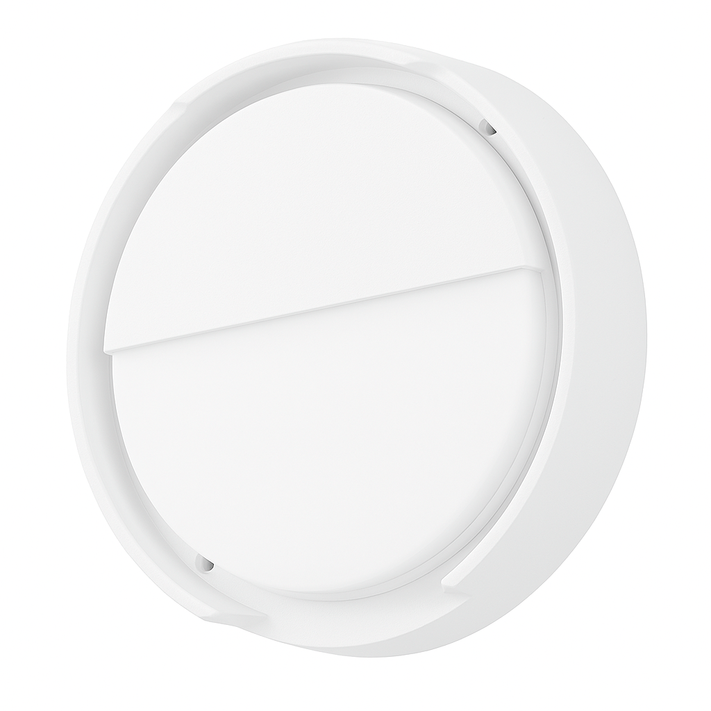 KUPA Væglampe Halvafskærmet 9W, 3000/4000K, Hvid, Sensor-ready