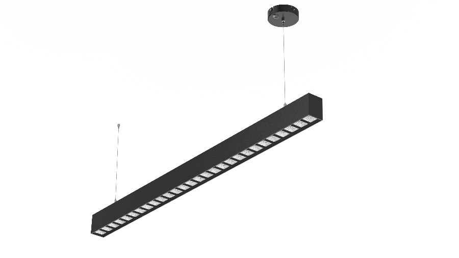 SALVIA G2 40W, 3000/4000K, Reflektor, UGR19, DALI-2, Sort