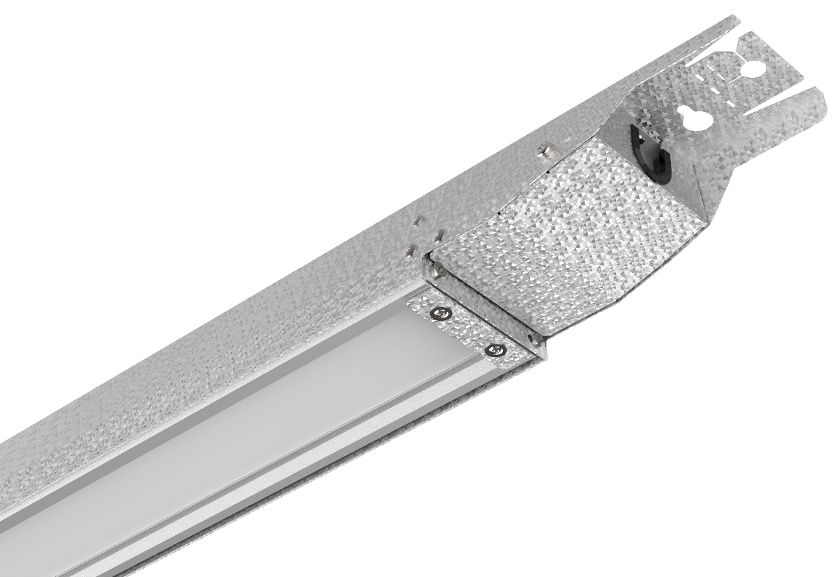 VALETTA HC 55/63/71/80W, 4000K, DALI2, 105°, Zink, Frost cover