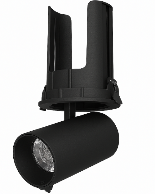 META 2 Pro Dual - Planforsænket Spot 30W, W+RGB 2700-6500, 36°, Sort, Dual Sensor - Model 65008