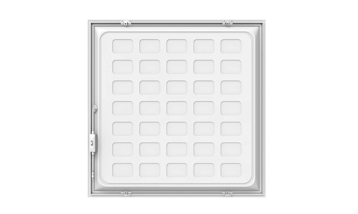 SORBUS backlit panel 595x595mm, 30W, 3000/4000K, Hvid, IP54, CRI90, Uden driver (800mA 36VDC)