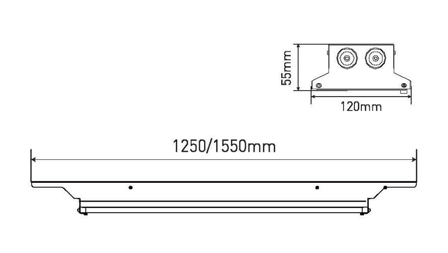 VALETTA HC 80W, 4000K, CRI80, 105°, DALI