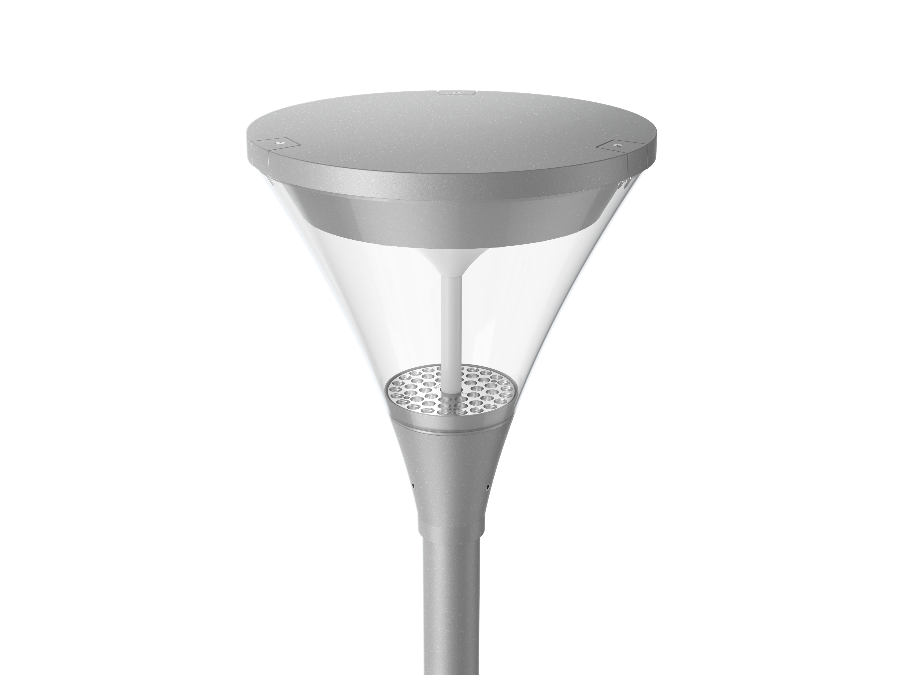 GERA PARK INDIR. F/PLADSER 12/20/30/40W, 2700/3000/4000K, Alu RAL 9006