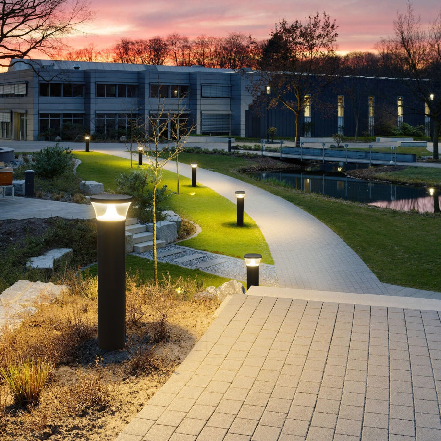 GERA PULLERT 4,2/7/10,5/14W, 2700/3000/4000K, Sort RAL 9005, 975mm, inkl. tilbehør