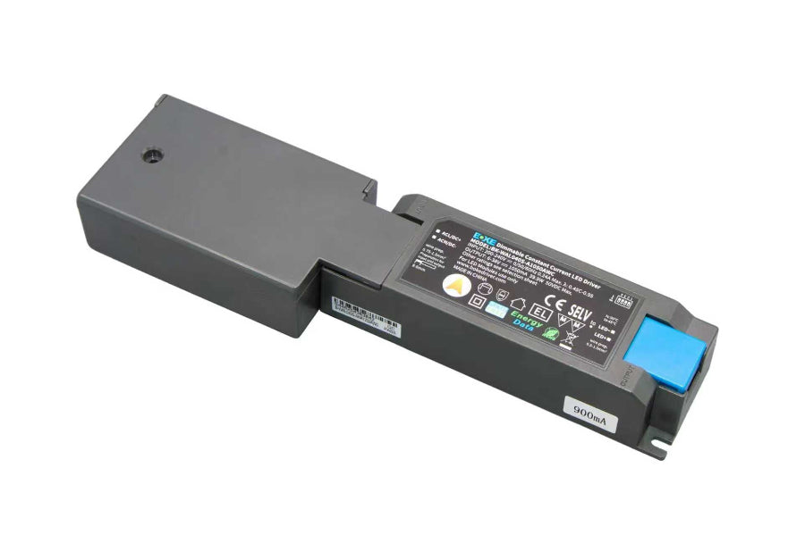 LED driver Boke Casambi Ready 40W 600-1050mA, med Connectionbox, PanelReady, EnergyData, preset 900mA