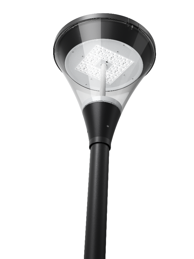 GERA PARK INDIR. F/PLADSER 12/20/30/40W, 2700/3000/4000K, Sort RAL 9005