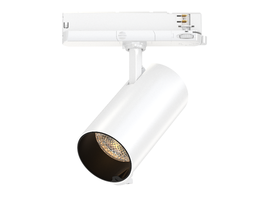 META 2 Pro Dual V2 - Track light 3F 30W, W+RGB 2700-6500, 24°, Hvid,  Dual Sensor - Model 61025