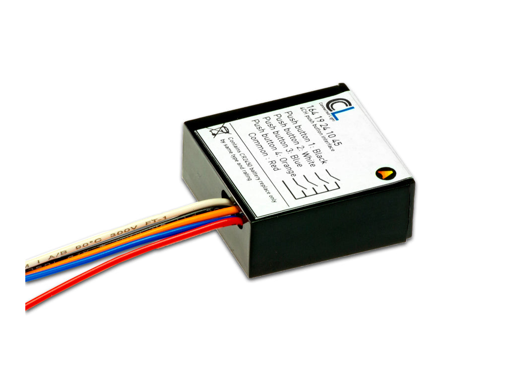 Casambi 4CH trykknap interface, Batteri
