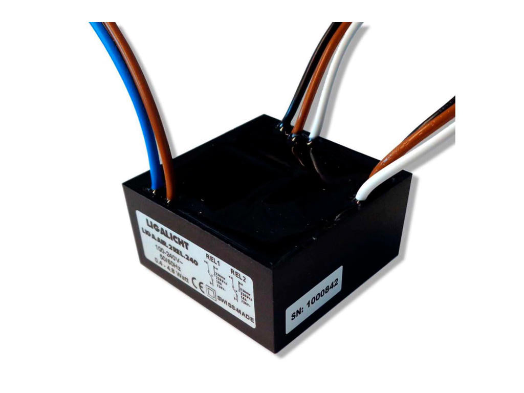 Casambi LIGA.AIR.2REL 240 230V Relæ 2P modul 10A