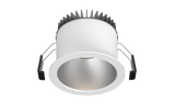ALLIUM downlight 12W, 3000/3500/4000K, CRI90, 60°, Ø115mm, Hvid med mat sølvreflektor, Uden driver