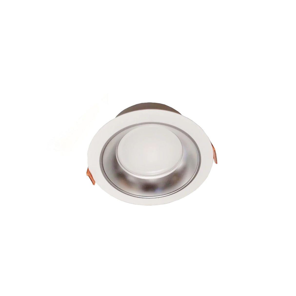 G6R downlight 1300lm, 3000K, 70°, CRI80, SDCM 3, 1-10V & PUSH dimmable, fixed bracket for driver, Ø180, Hulmål Ø150