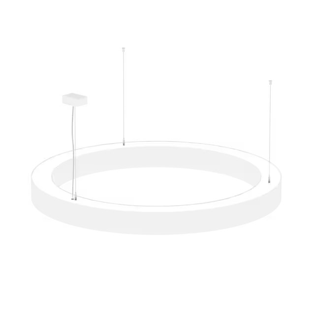 SALVIA RING DI/IN 65/35%, 200W, 3000K, DALI, Ø1200mm, Hvid