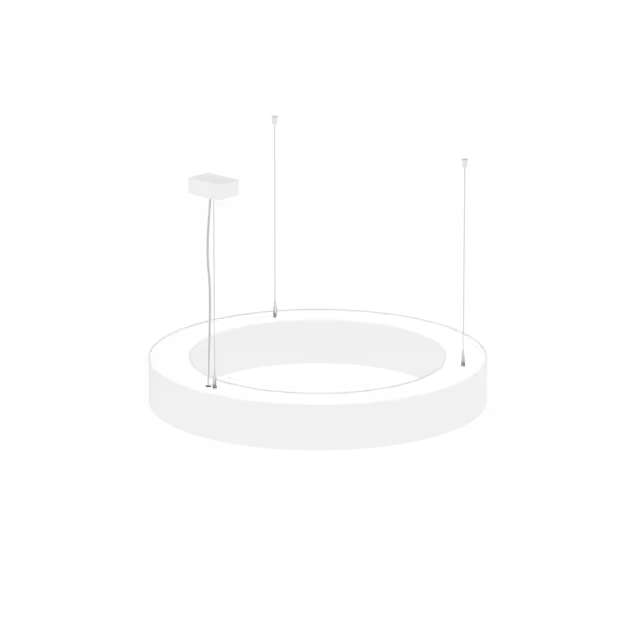 SALVIA RING DI/IN 70/30%, 124W, 4000K, DALI, Ø800mm, Hvid