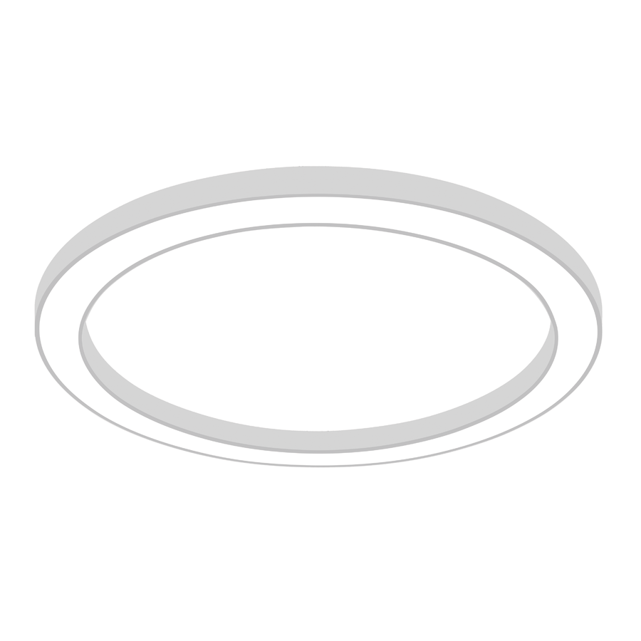 SALVIA RING DI 596W 3000K 59600lm, DALI, Ø5300, Hvid (9 moduler)