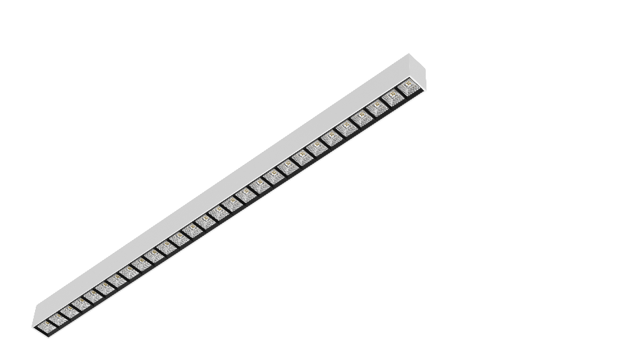 SALVIA G2 40W, 3000/4000K, Reflektor, UGR19, DALI-2, Hvid