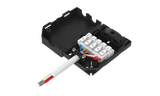 Sløjfe-/tilslutningsboks 5-polet – 2-i-1 løsning med  Linect® interface (WAGO/WIELAND)