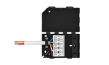 Sløjfe-/tilslutningsboks 5-polet – 2-i-1 løsning med  Linect® interface (WAGO/WIELAND)