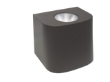 RENO Væglampe up/down, 10W 3000/4000K, IP65, Sort, DALI