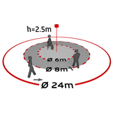 BEG Tilstedeværelsessensor DALI - Multicast - PD4-M-HCL2-P - Påbygning - HCL (Human Centric belysning / Døgnrytme)