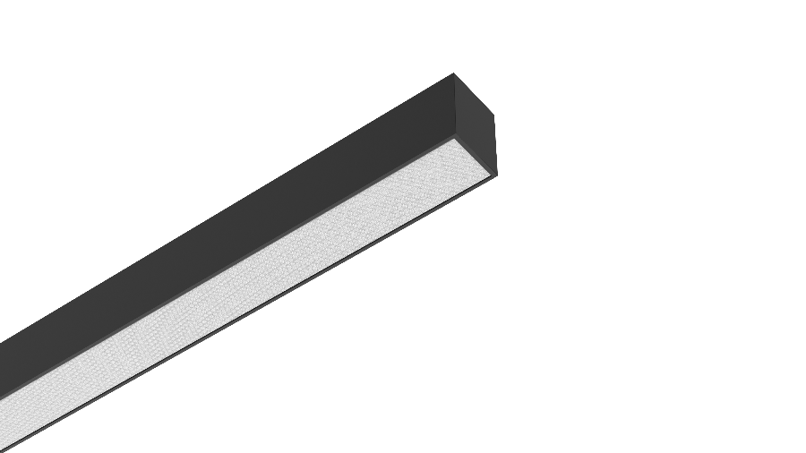 SALVIA G2 40W, 3000/4000K, Sammenbygningsmodul, DALI-2, Sort