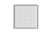 SORBUS Dampa panel 600x600mm 30W, 3000K/4000K, Hvid, Uden driver (800mA 36VDC)