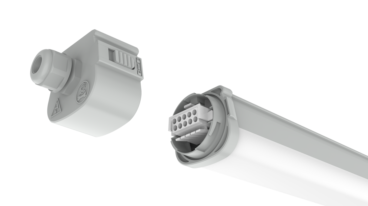TRIPOLI FLEX V3 23/28/34/40W 4000K, IP65 1200mm, Sensor-ready, gennemfortrådet 5L