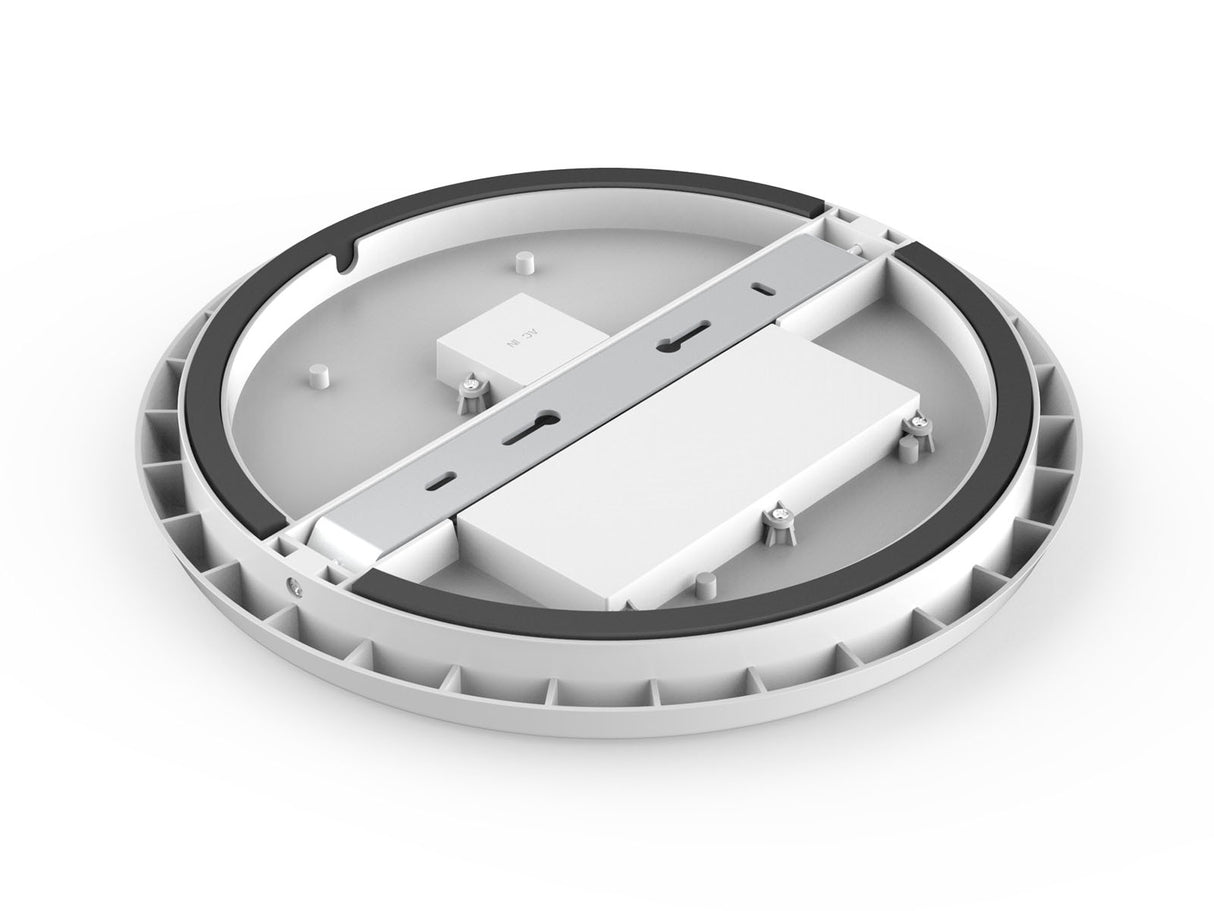 ROSA Plafond 12W, 3000/4000/5700K, Hvid, Ø250mm, Justerbar sensor