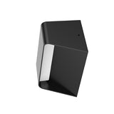 SAVA Væglampe up/down, 10W 3000K, CRI80, IP54, Sort, inkl. driver