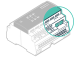 Zencontrol - zc-controller-pro-3 - DALI-2 applikations controller med 2 stk. Ethernet porte (switch), 6DIN med 3 stk. DALI-2 busser