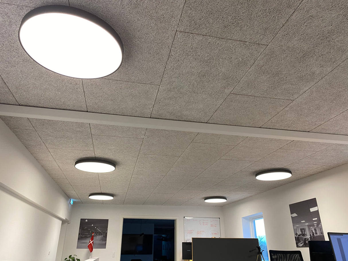 TWILIGHT 26W, Ø450mm, 3000K, 115lm/W, DALI/PUSH, Hvid, Påbyg