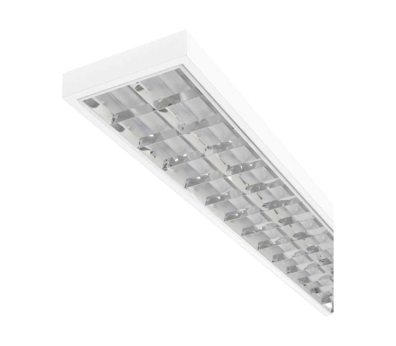 Odin Armatur 2x18W til T8 LED rør 1200mm