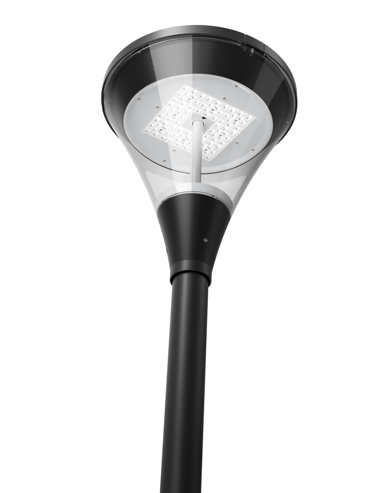 GERA PARK INDIR. F/PLADSER 12/20/30/40W 2700/3000/4000K, IP66, IK09, Sort RAL 9005, CRI80