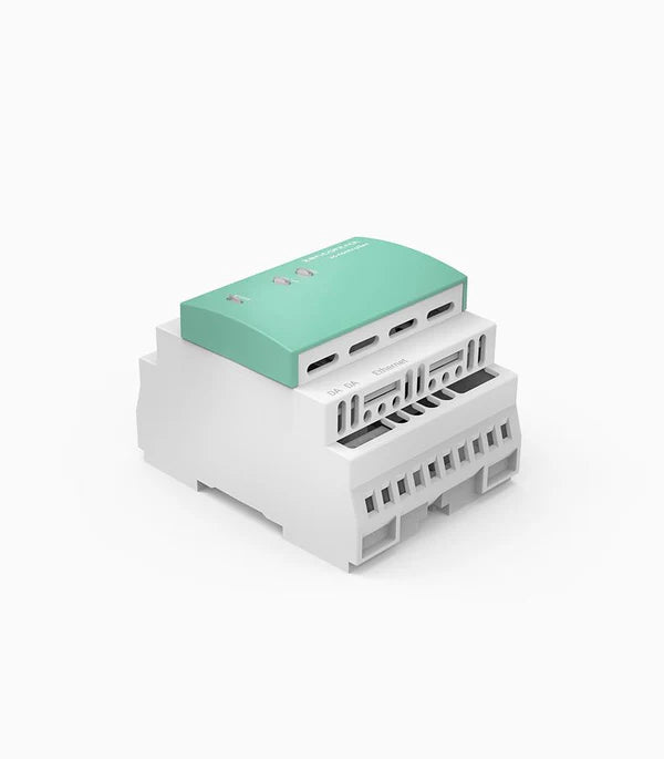 Zencontrol - zc-controller-pro-3 - DALI-2 applikations controller med 2 stk. Ethernet porte (switch), 6DIN med 3 stk. DALI-2 busser