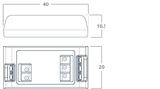 Zencontrol - zc-smart-relay - DALI-2 / DALI+ relæ